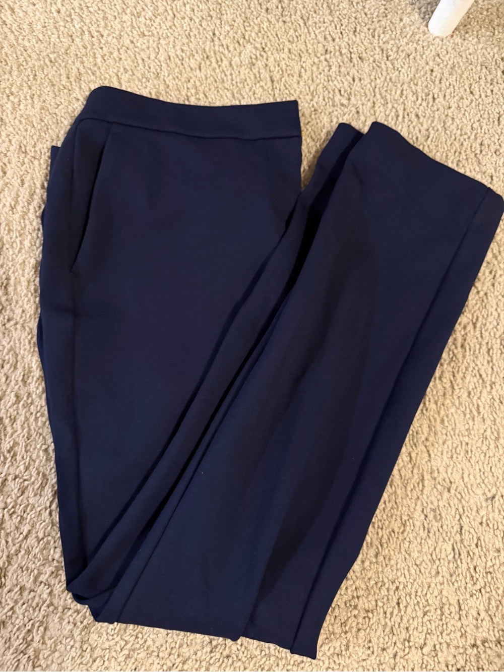 Boden Classic Women's Navy Straight-Leg Pants